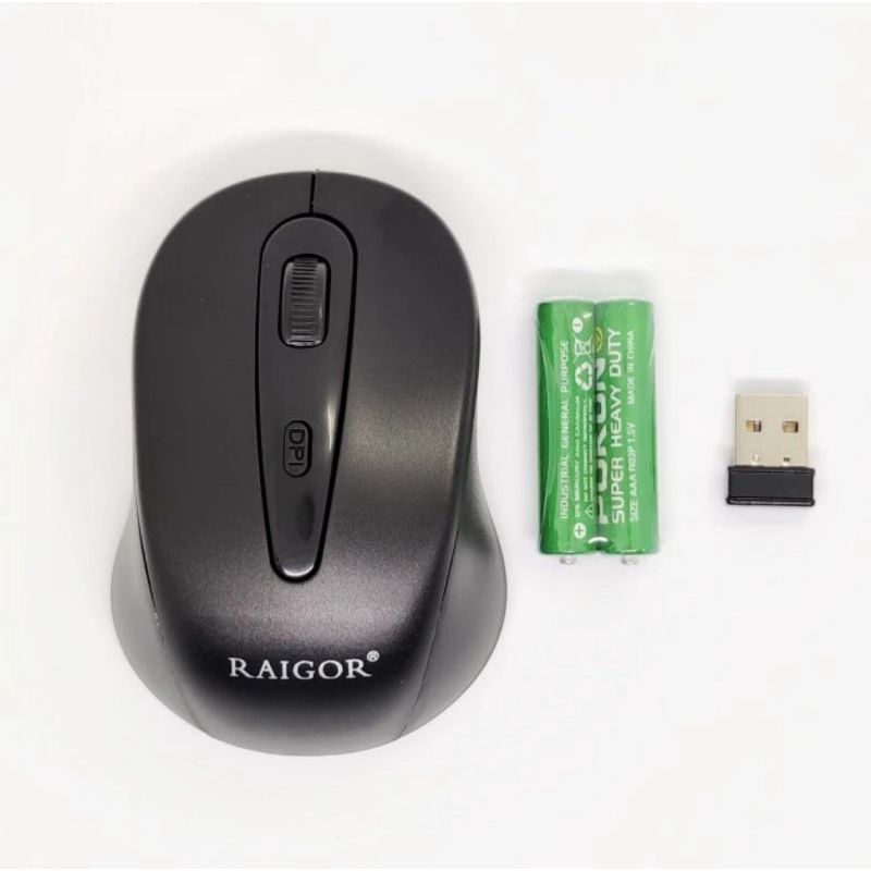 (COD) MOUSE WIRELESS RAIGOR RR 02 / MOUSE RAIGOR WIRELESS RR-02 GOOD QUALITY