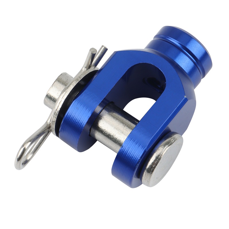 Clevis Rem Belakang Motor Untuk Yamaha YZ125 YZ250 YZ250F YZ450F YZ125X YZ250X YZ250FX YZ450FX WR250F WR450F (Biru)