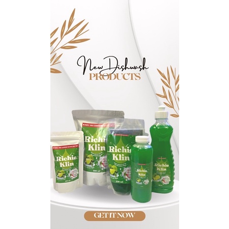 Sabun cuci piring Richie Klin 800ml / pembersih piring sunlight 450ml