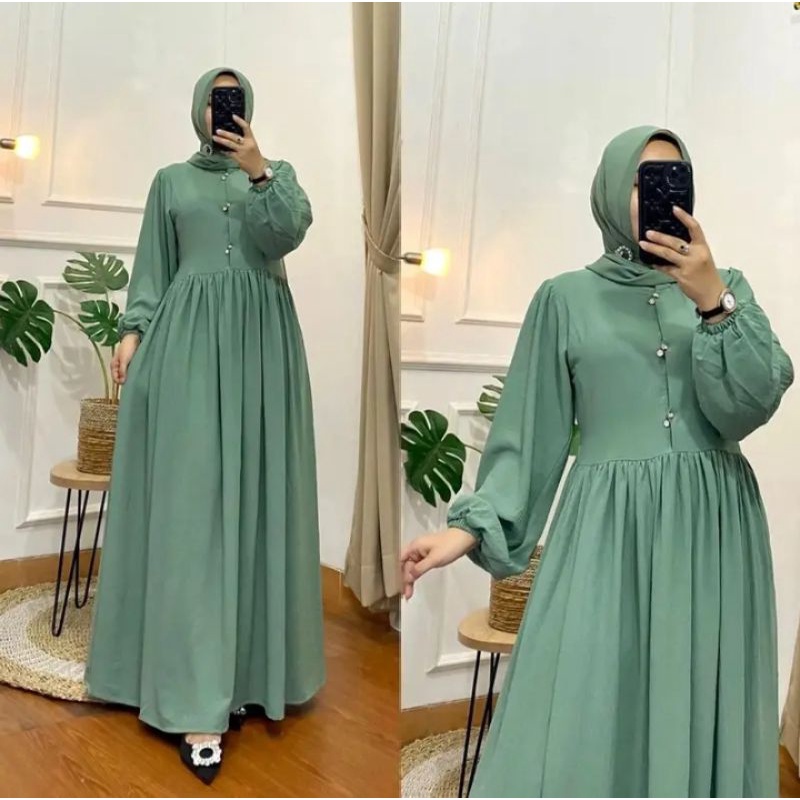 GAMIS CLARISA GAMIS WANITA TERBARU 2023 KEKINIAN VIRAL GAMIS WANITA CRINKLE AIRFLOW GAMIS WANITA LENGAN PANJANG GAMIS WANITA JUMBO GAMIS WANITA IMPROT GAMIS WANITA REMAJA GAMIS WANITA SYAR'I GAMIS WANITA SIZE S M L XL XXL XXXL