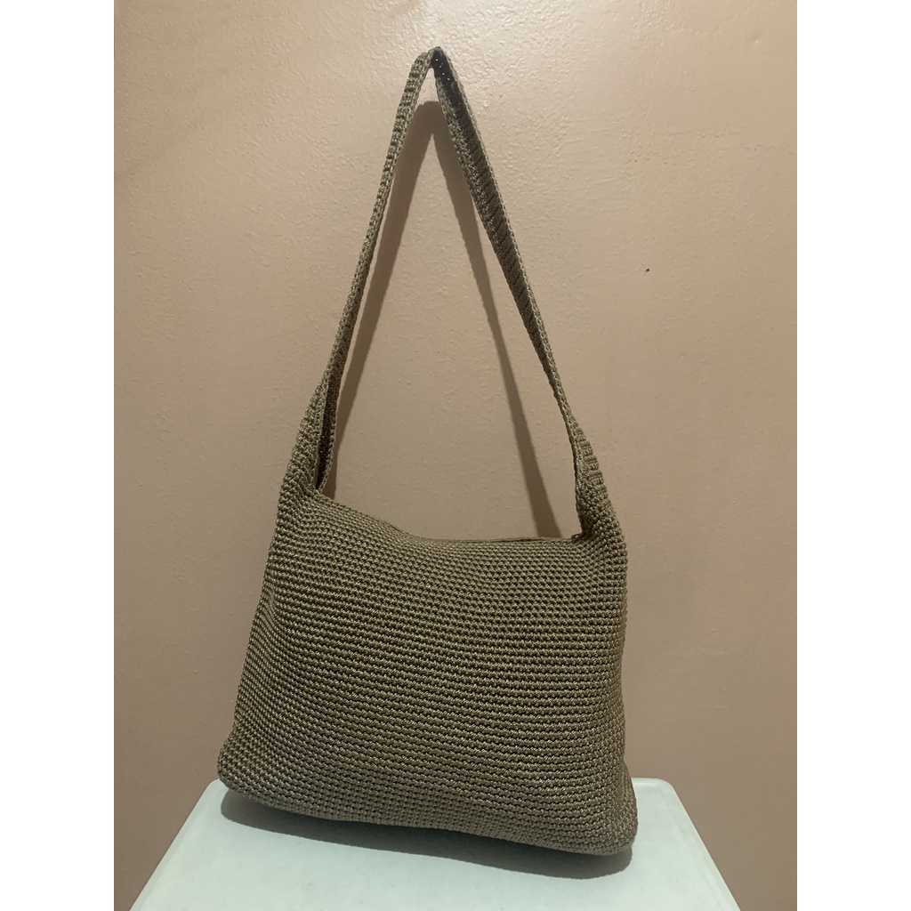 Preloved Tas Rajut The Sak Coklat