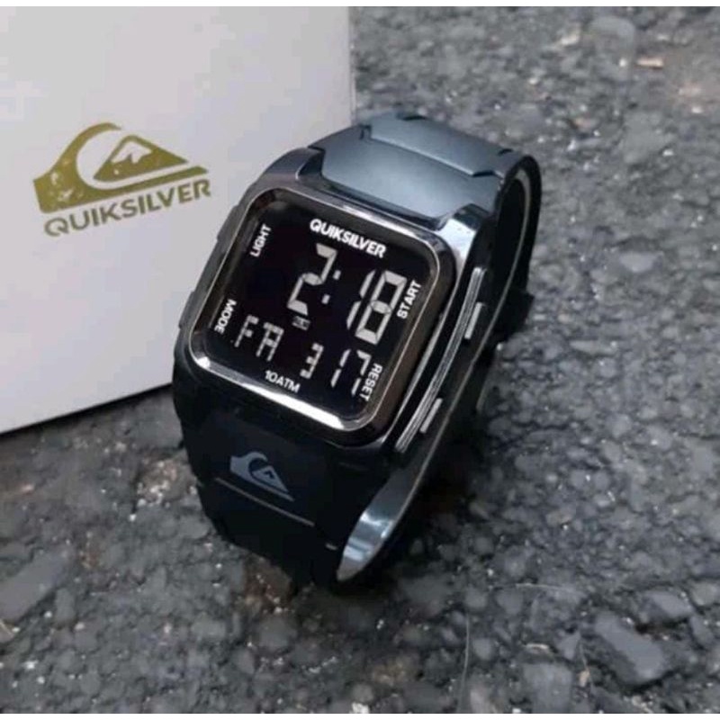 Jam Tangan Pria dan Wanita Quicksilver Digital Anti Air