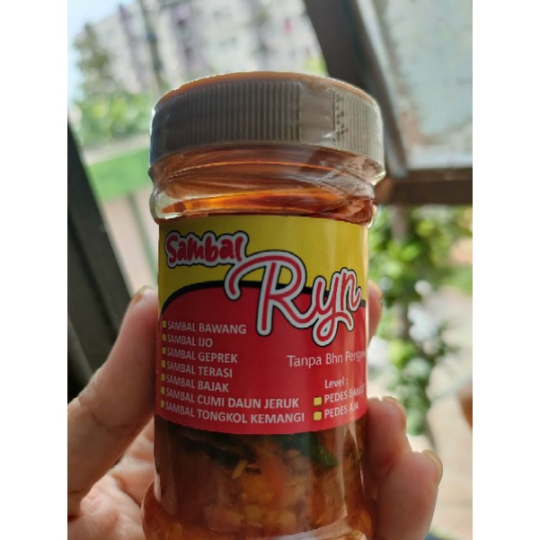 

sambal Ayam kemangi/sambal mercon/sambal ayam/mercon