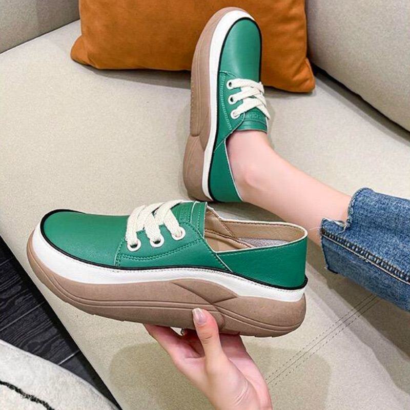 7778 Sepatu Tali Wanita Import Women Shoes Kekinian