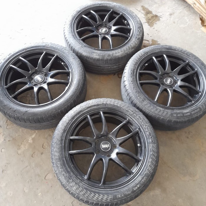 Velg Mobil Bekas R17 Lubang 5 KAMIKAZE Lebar 7,5 BAN 215 50 R17