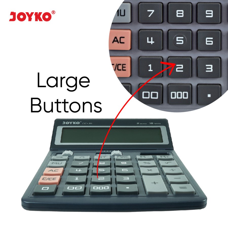 Calculator / Kalkulator Joyko CC-31 / 16 Digits