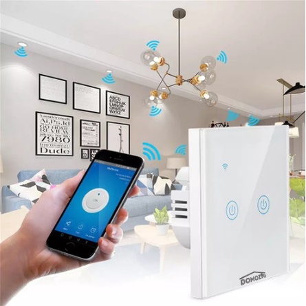 Wifi Smart wall switch EU 2 gang