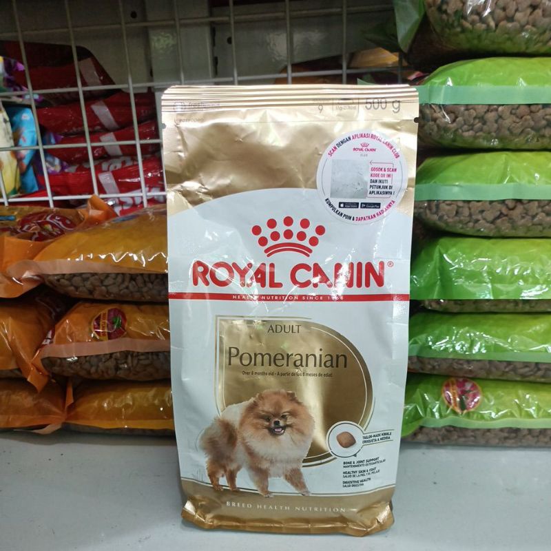 Royal Canin dog Pomeranian adult 500g Freshpack/ Rc Pomeranian dog/ Royal canin