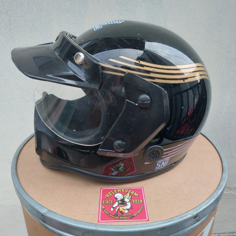 HELM LAWAS, JADUL, KLASIK CAKIL DMI VIGANO ORIGINAL