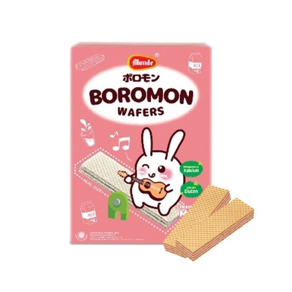 BOROMON Wafers Snack Anak Berkalsium dan Rendah Gluten