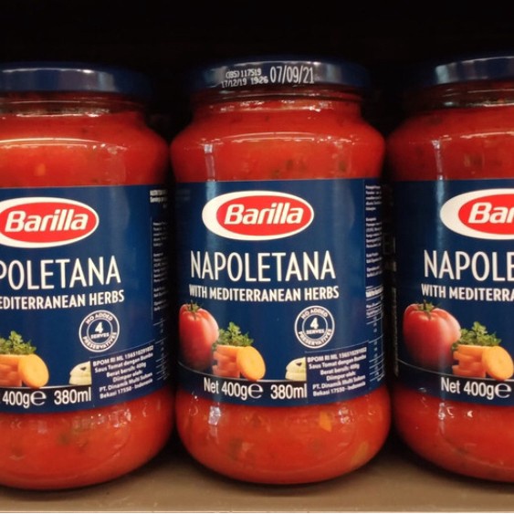 

Barilla salsa napolitana 400gr