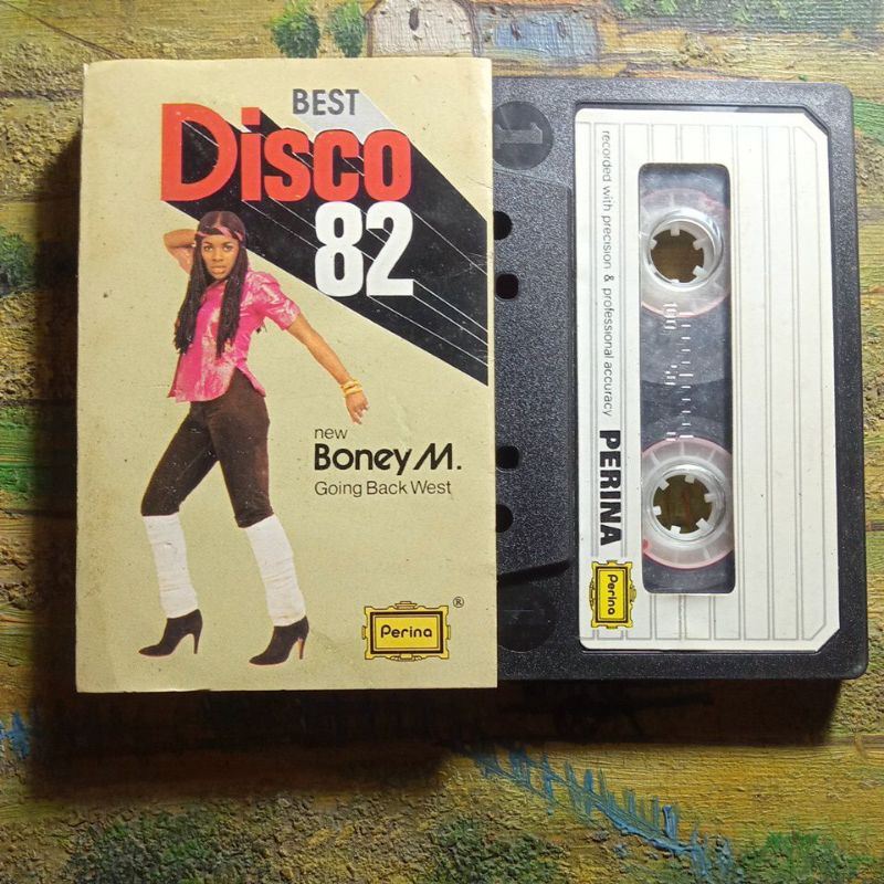 Kaset pita best of Disco 82, new Boney M
