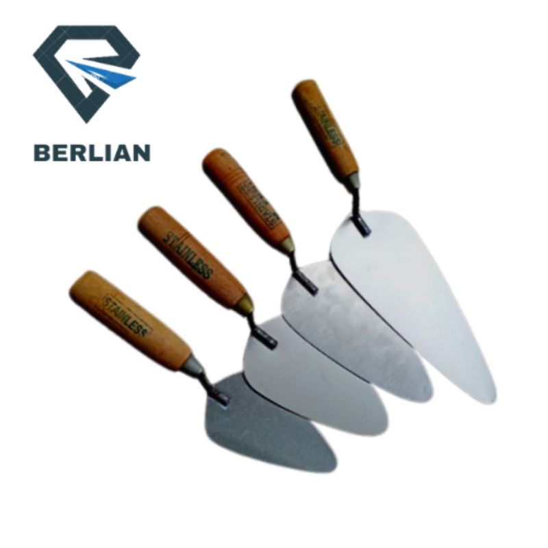 Cetok Galur stenlis asli / sendok semen oval ukuran 15,18,20,25