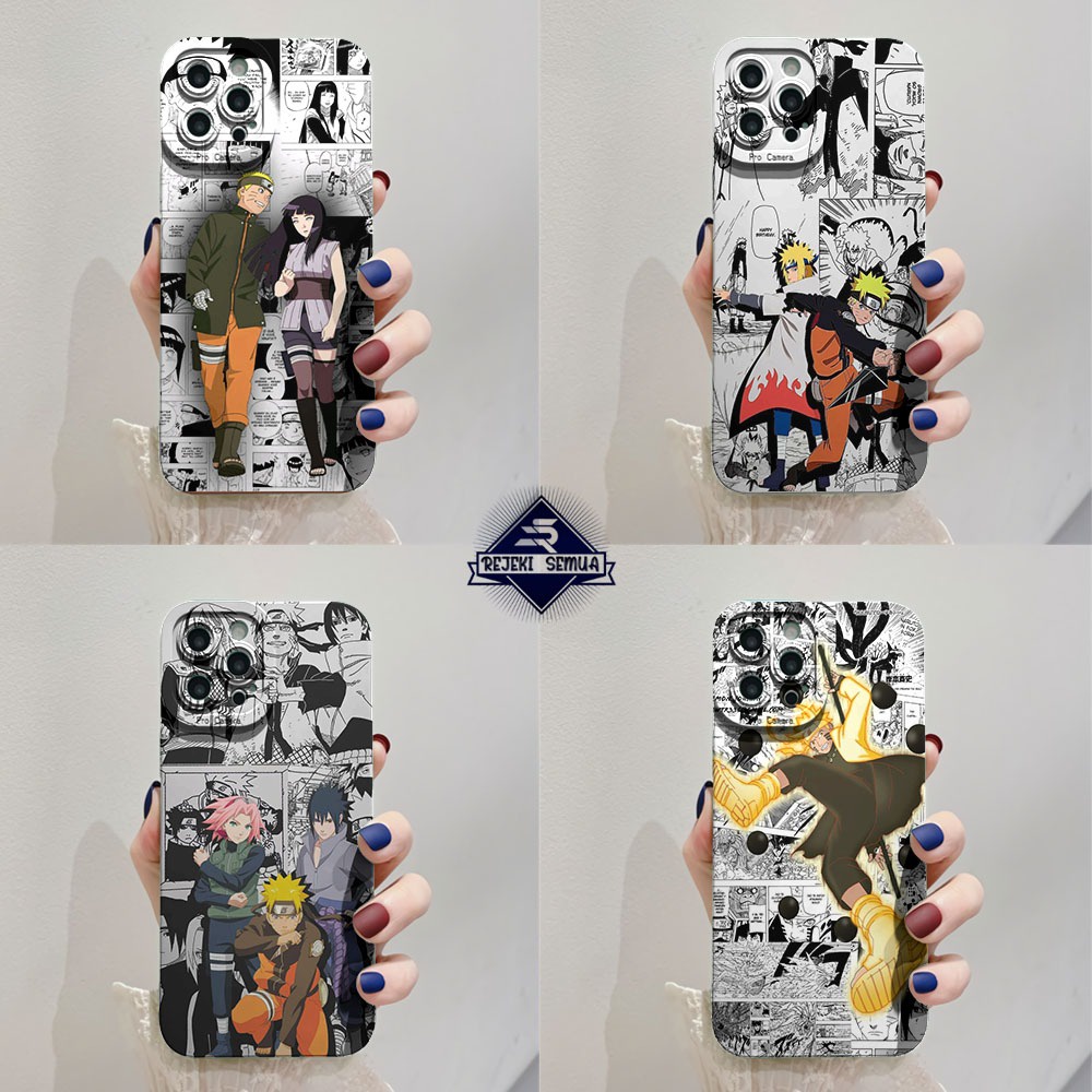 CUSTOM CASE SOFTCASE SILIKON PROCAMERA NARUTO CUSTOM SAMSUNG J2 PRIME A04 A04S A23 A13 A20 A30 A03S 