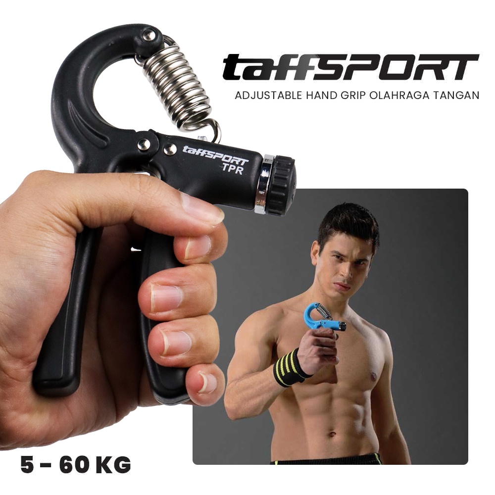 TaffSPORT Adjustable Hand Grip Olahraga Tangan - TPR