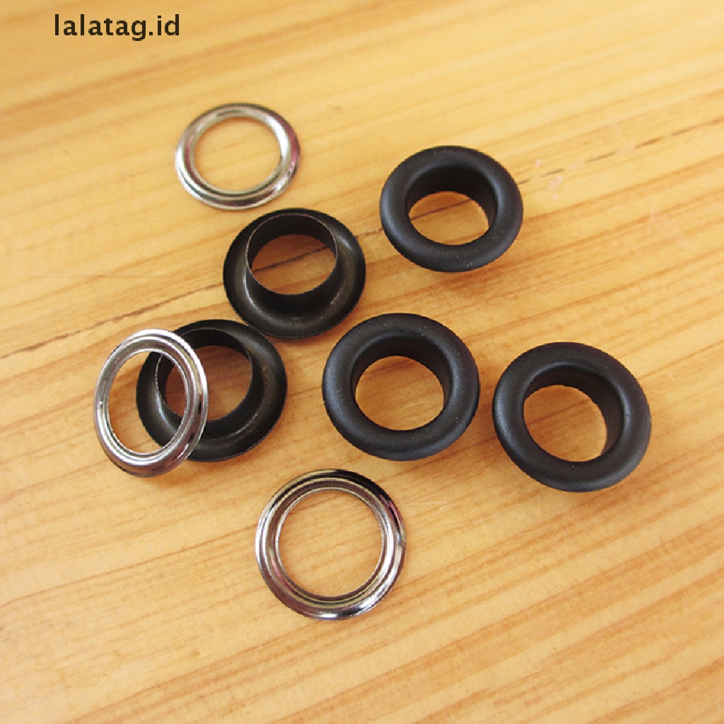 [lalatag] 100pcs 3mm Scrapbook Eyelet Random Mata Ayam Metal Warna Campur Untuk Pakaian DIY New [ID]