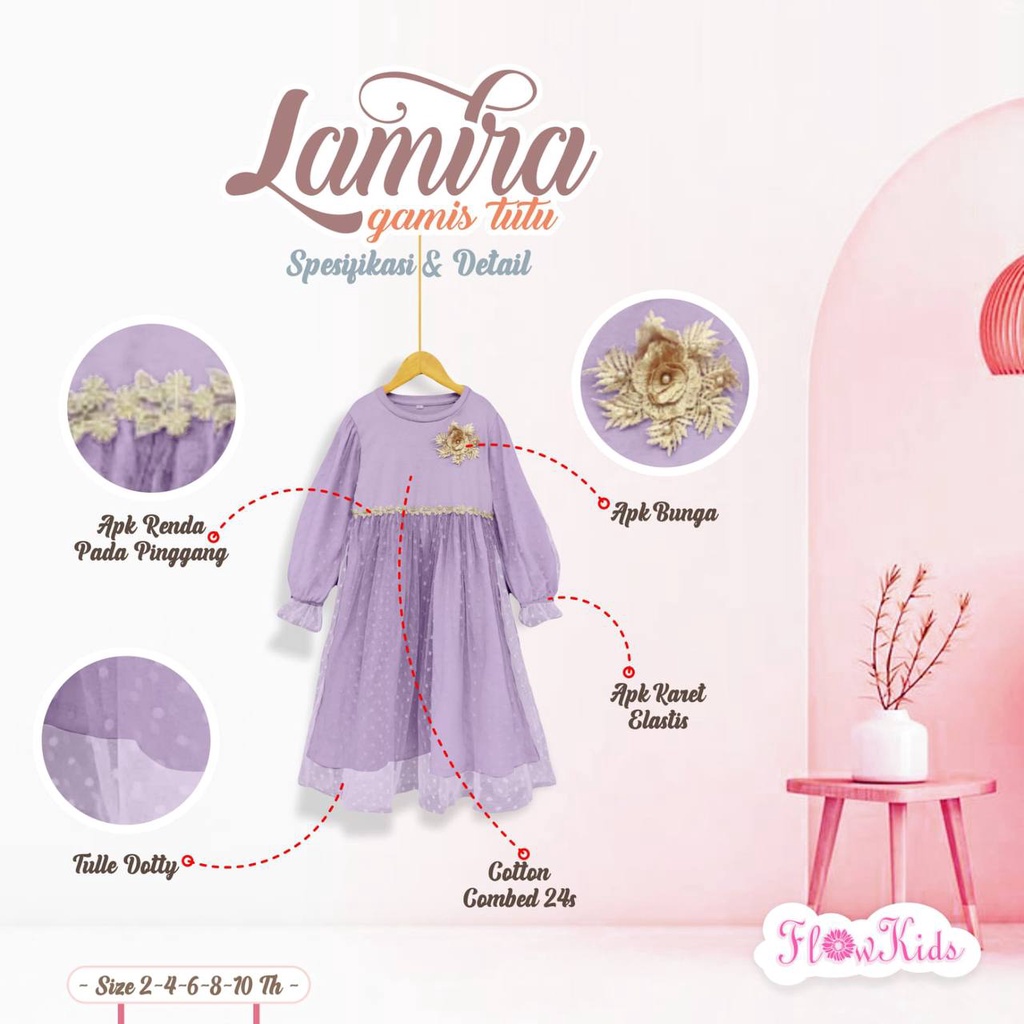 Lamira Gamis Tutu by Flowkids