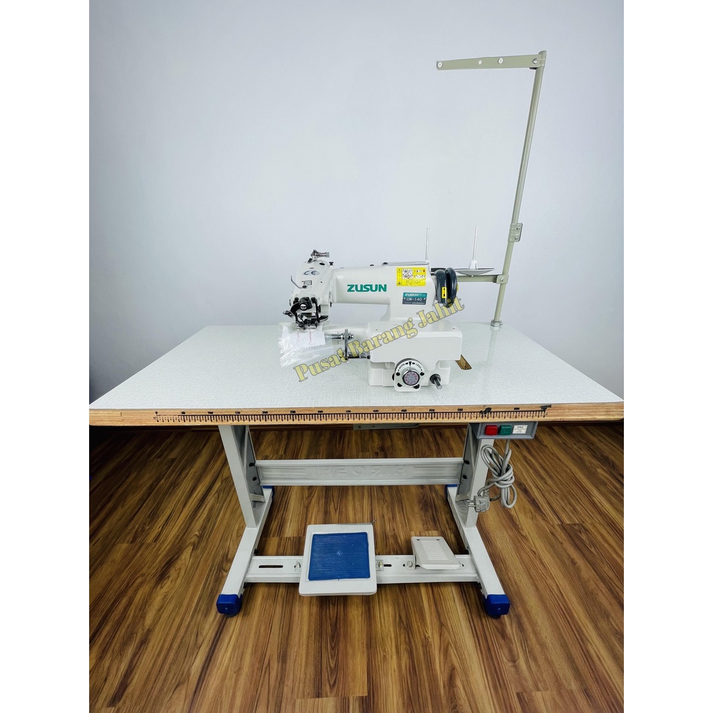 ZUSUN CM-140 / CM 140 Mesin Jahit Som Besar / Som Kaos Kaki / Kepala Kecil / Cylinder Bed / Blind Stitch High Speed Industri CM140