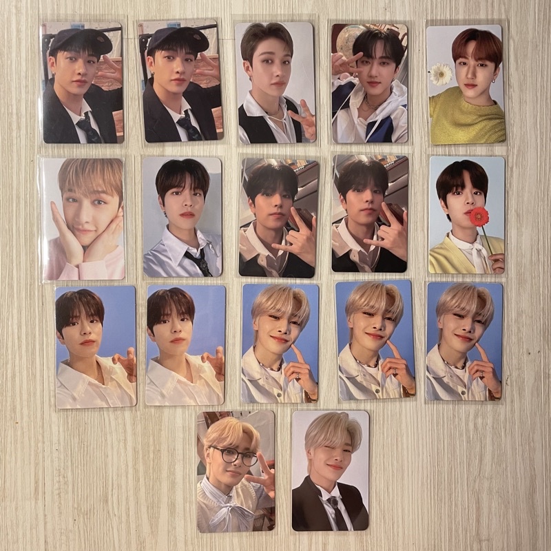 [READY STOCK] Stray Kids nacific photocards bangchan changbin seungmin i.n r8 r10 r11 r12 r13