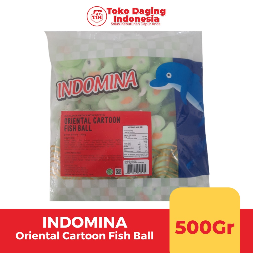 

Indomina Oriental Cartoon Fish Ball
