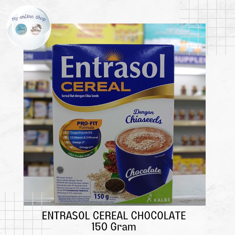 

ENTRASOL CEREAL CHOCOLATE 30 Gram/5 Sachet