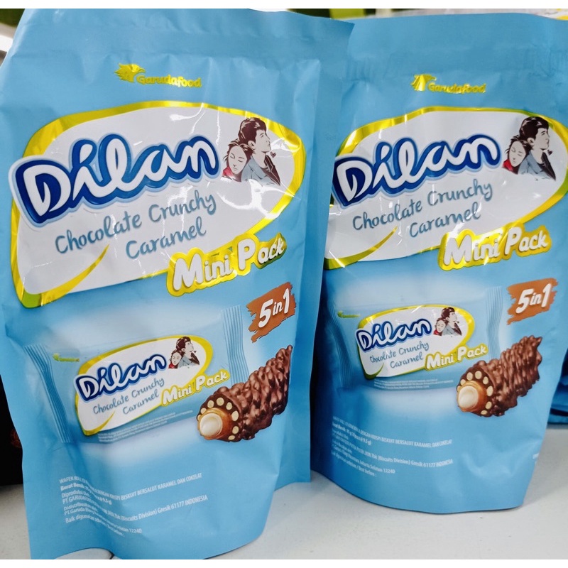 

DILAN Chocolate Crunchy Caramel Mini Pack 95gr