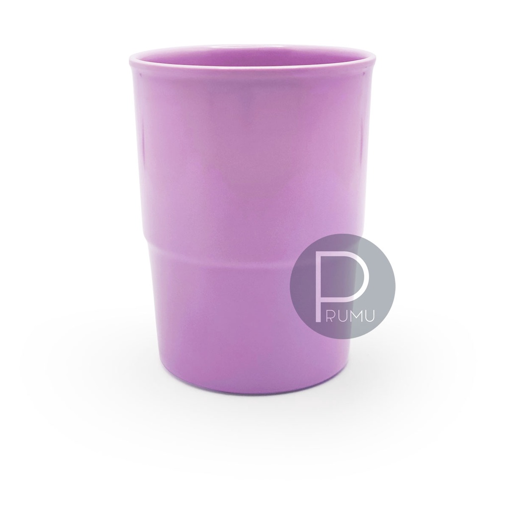 PRUMU Melamine Purple Series Tableware Piring Mangkok Gelas Warna Ungu - Piring Melamin Ungu - Mangkok Melamin Ungu - Gelas Warna Ungu - Warna Ungu