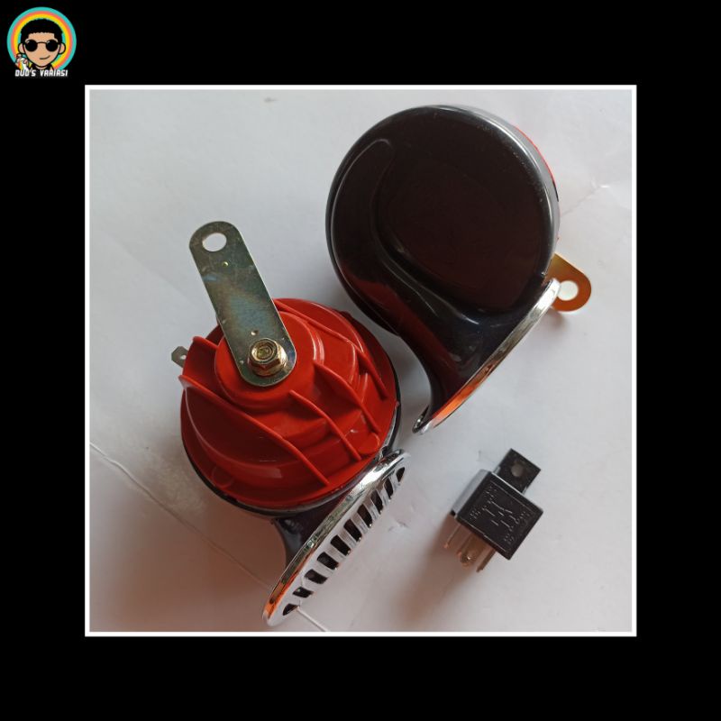 Klakson Keong Double Relay