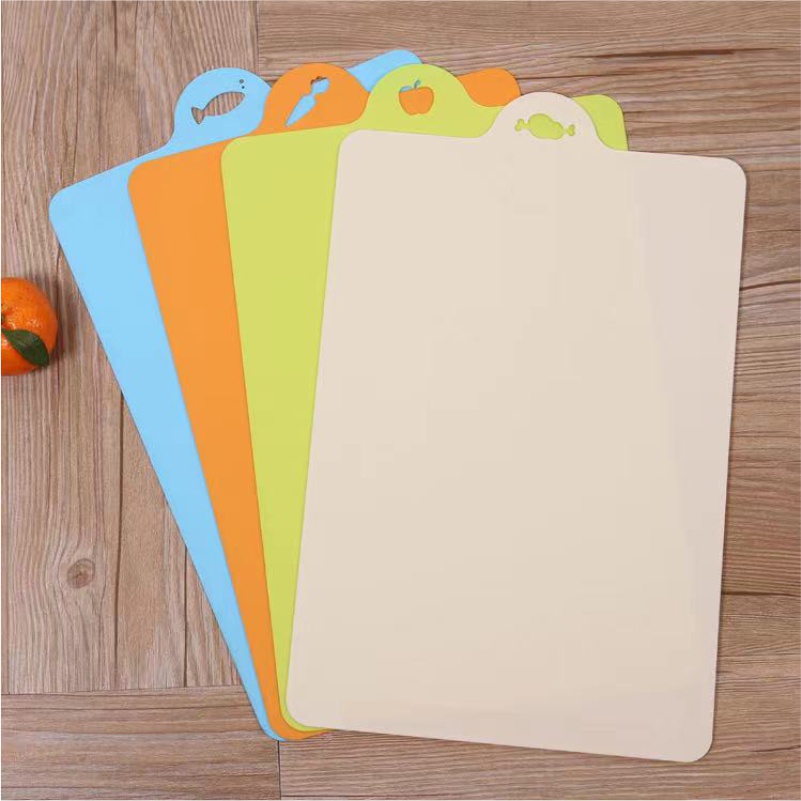 Talenan Plastik Set Premium Food Grade Talenan Dapur Alas Potongan Dapur Isi 4PCS