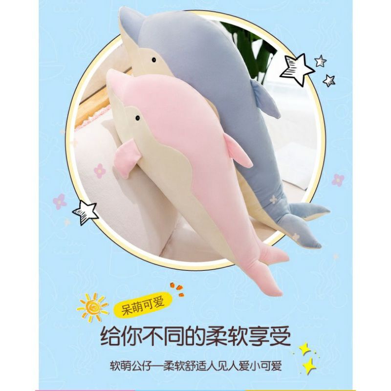 Super Jumbo -+100 Cm. Boneka Lumba Lumba Dolphin Gembul.