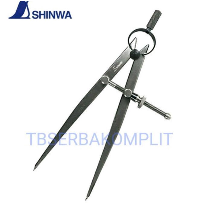 

Alat kerja Arsitek Designer Shinwa 73059 kaliper jangka per 15cm 15 cm