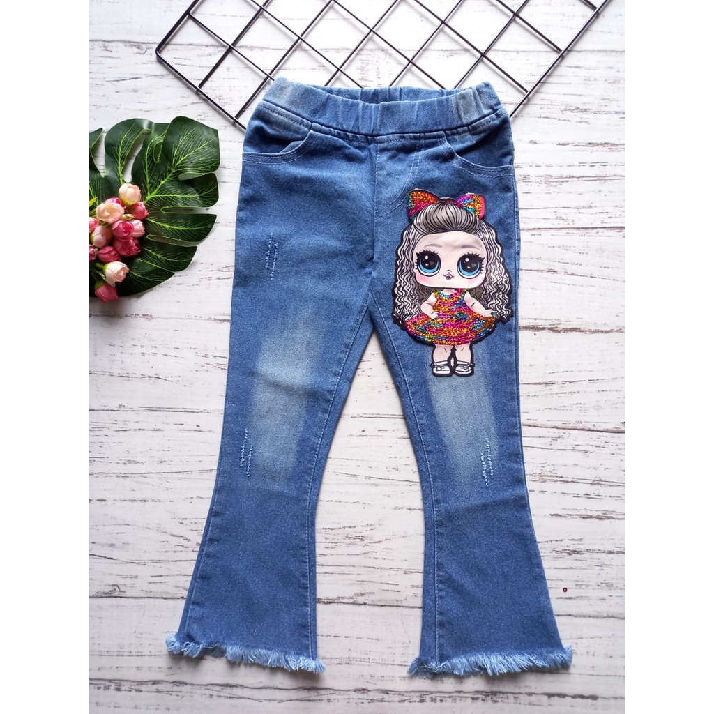 CELANA JEANS LED (NYALA)/CELANA CUTBRAY LED/CELANA JEANS ANAK