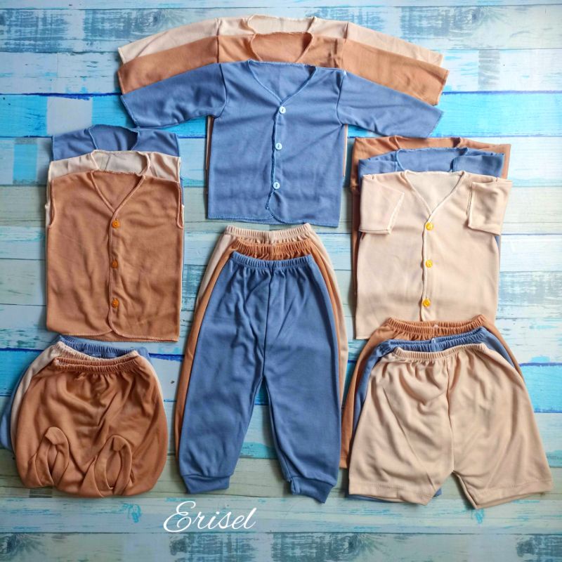 18 Pcs Setelan Baju Bayi Baru Lahir