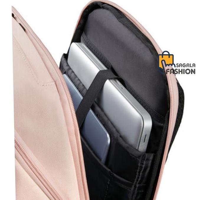 Samsonite STACKD BIZ Backpack Tas Laptop Wanita "14,1 inch" - Rose