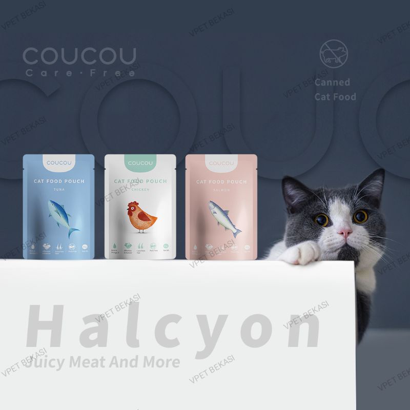 Coucou Wet Food Pouch 85 Gr / Makanan Basah Kucing Coucou