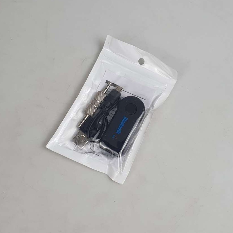 VCACA Bluetooth Receiver Audio Mobil Speaker Handsfree A2DP 3.5 mm - VC50 - Black