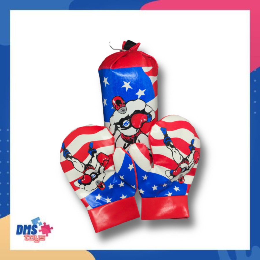 Mainan Samsak Dan Sarung Tinju Anak /Mainan Tinju Tinjuan