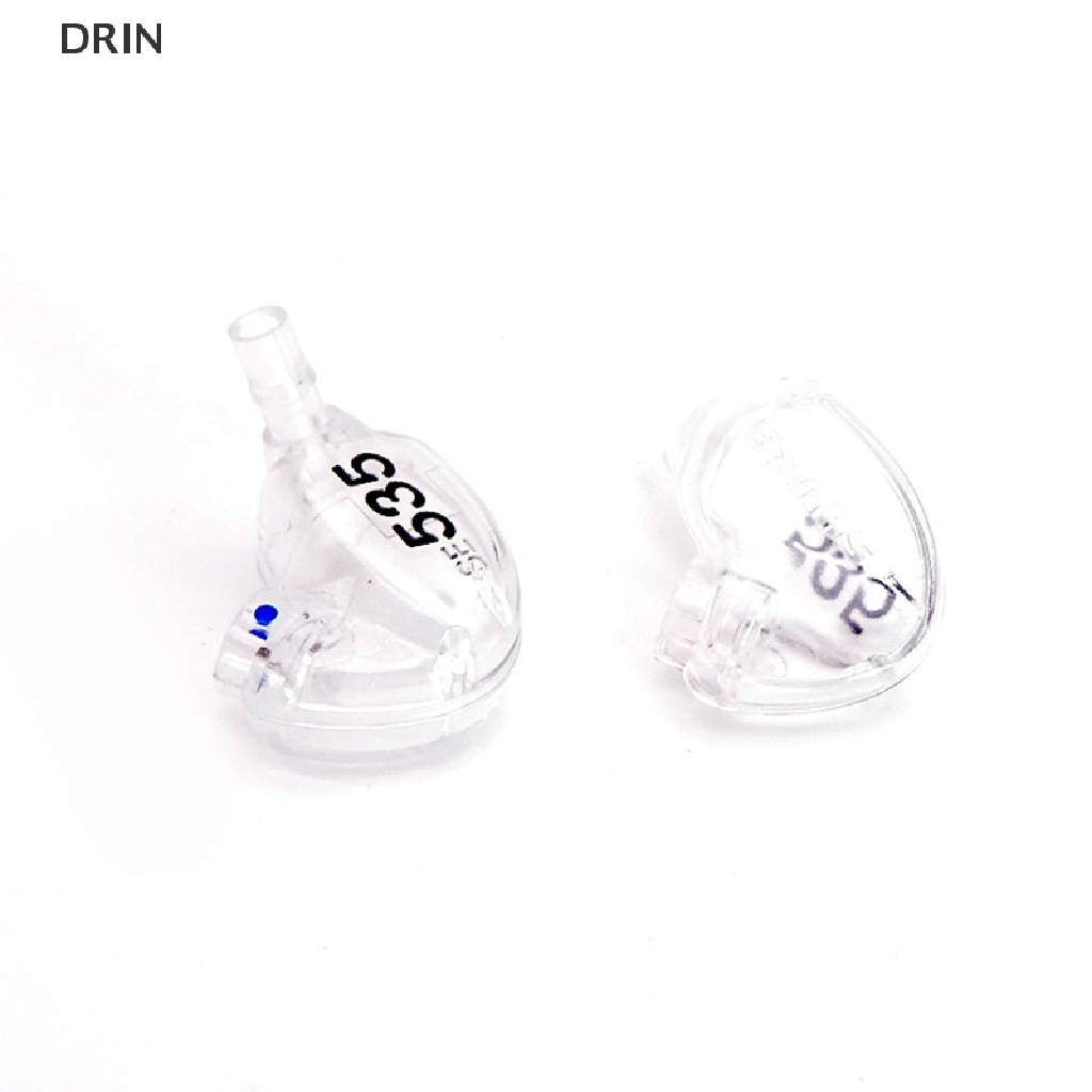 Dr Transparan Earphone Shell Case Untuk Shure SE535 Earphone Shell Pengganti BA Driver Shell Housing vn