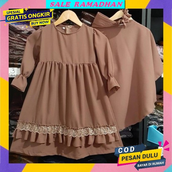 Baju Gamis Anak Perempuan Terbaru Baju Ngaji Umur 1 2 3 4 5 6 7 8 Tahun Gsmis Anak Perempuan Terbaru