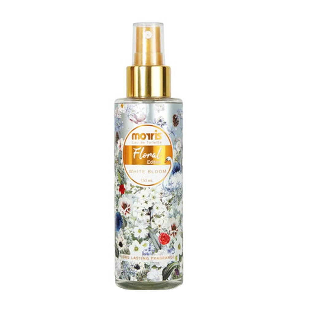 Moris Eau de Toilette/Minyak Wangi Floral Edition/White Bloom/150ml