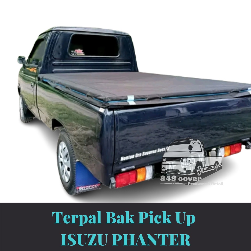terpal mobil pick up phanter tutup bak pik up terpal khusus pick up phanter terpal isuzu phanter