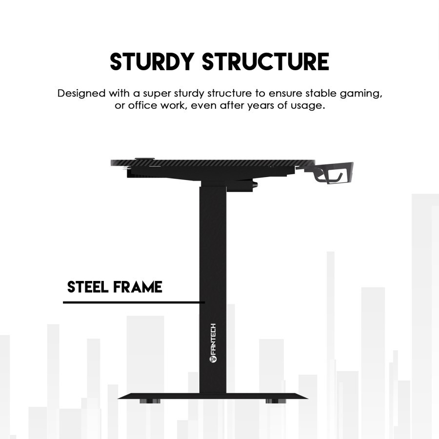 Fantech GD914  GD-914 Electric Gaming Desk Meja Komputer