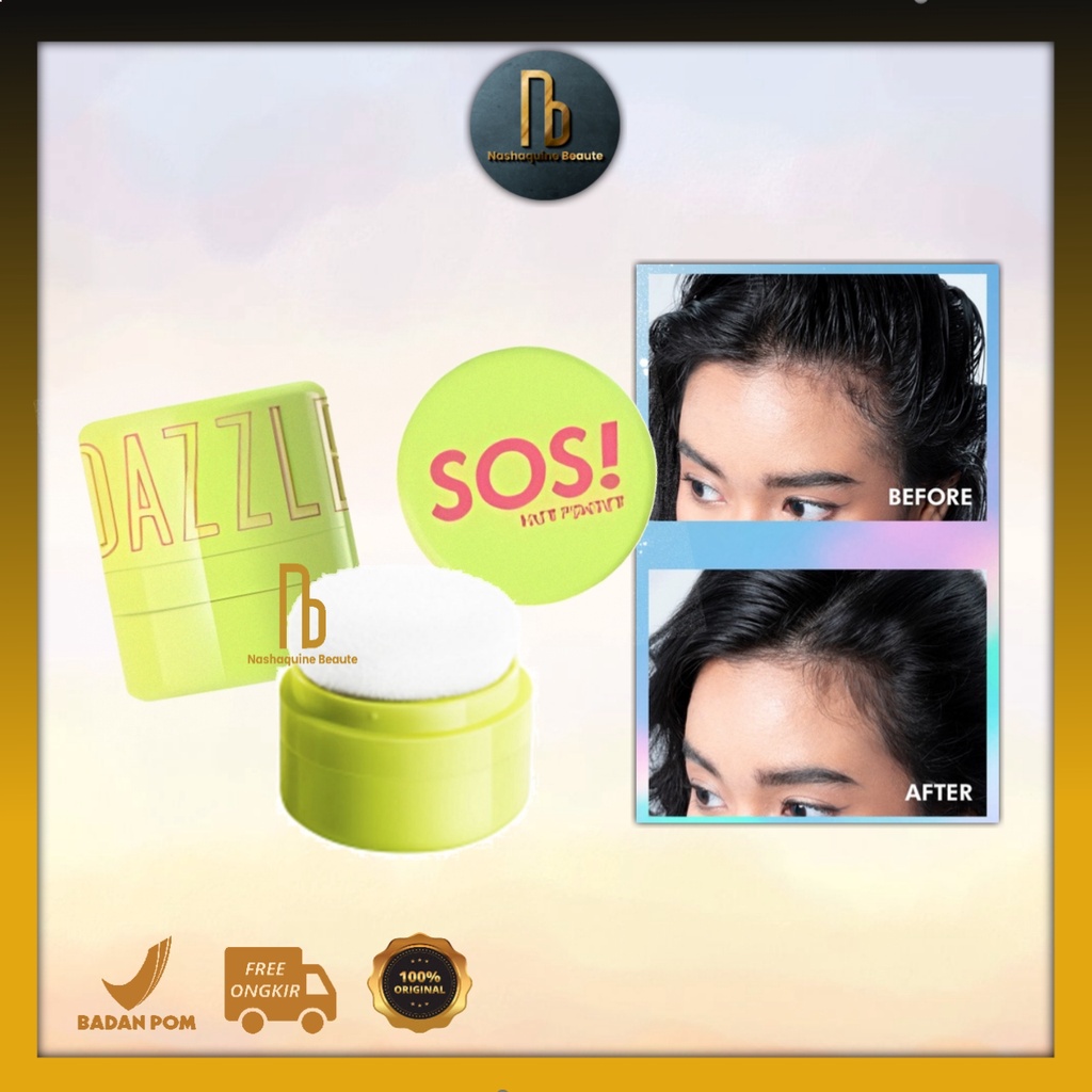 DAZZLE ME SOS Hair Powder - Bedak Rambut - Dry Shampoo Powder