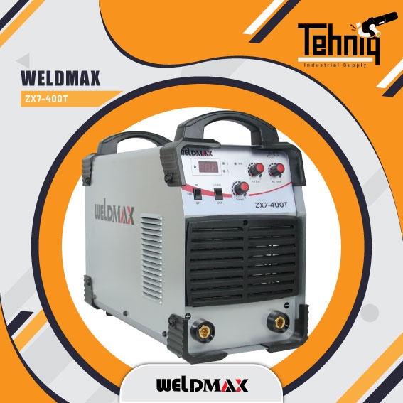 MESIN LAS WELDMAX ZX7 400T STICK PORTABLE STICK / Mesin Las Listrik / Inverter Las ZX7-400T