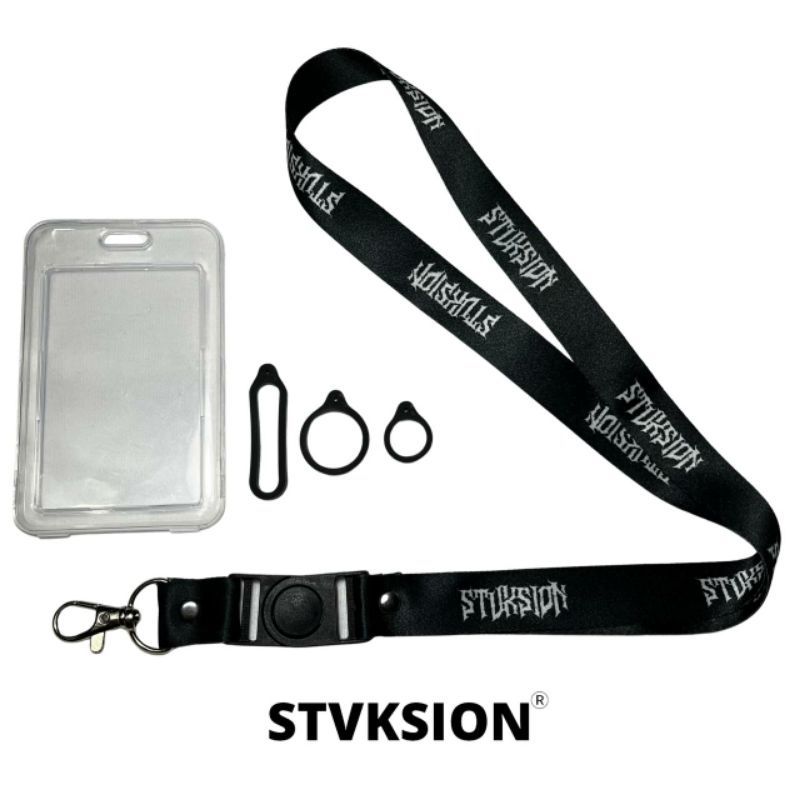 

LANYARD LY5 LANYARD ID CARD HOLDER GATUNGAN TALI TEMPAT KARTU NAME TAG TRANSPARAN DUA SISI LANYARD PRINTING O RING