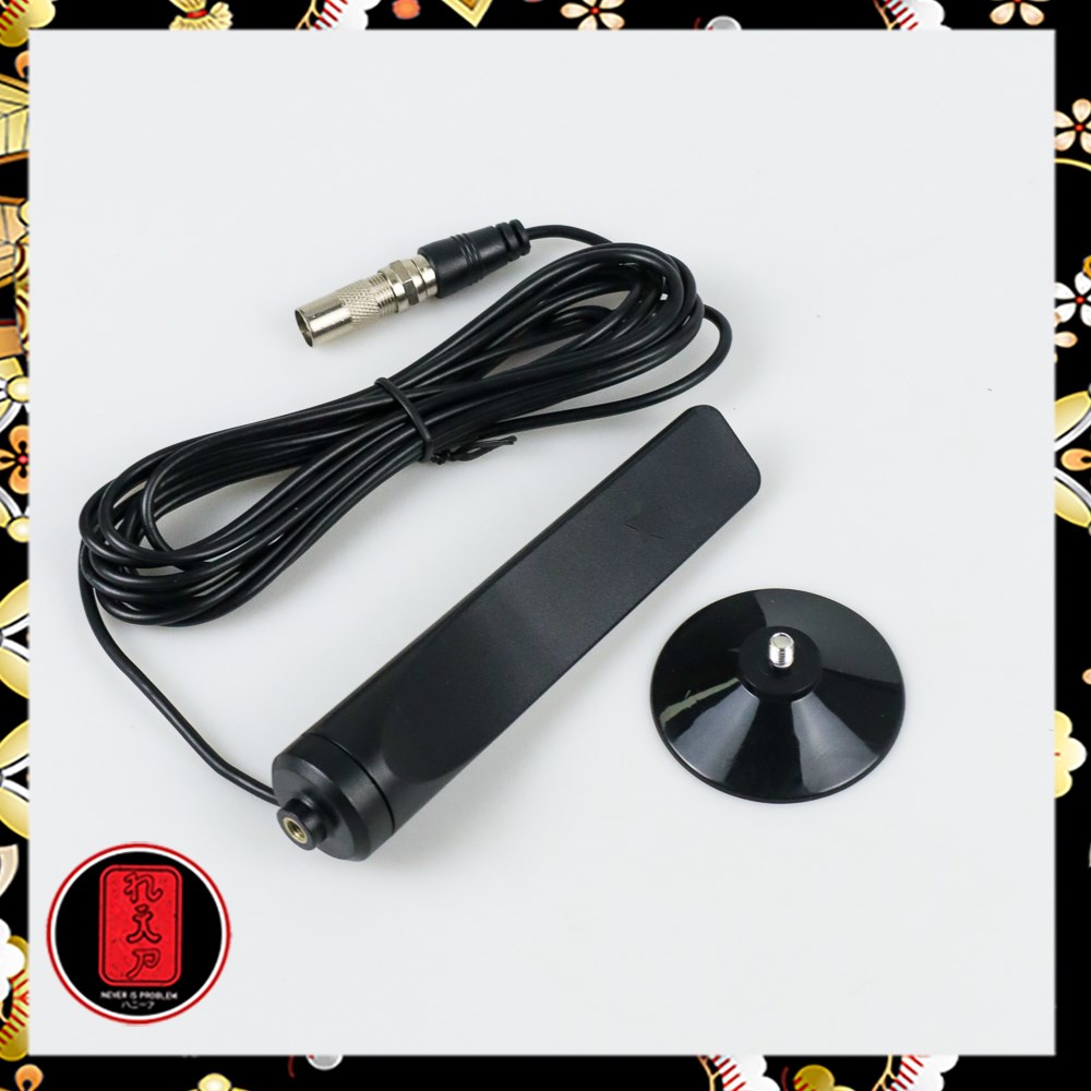 YCDC Antena TV Digital Indoor DVB-T2 High Gain 16 dBi - EL0465 - Black