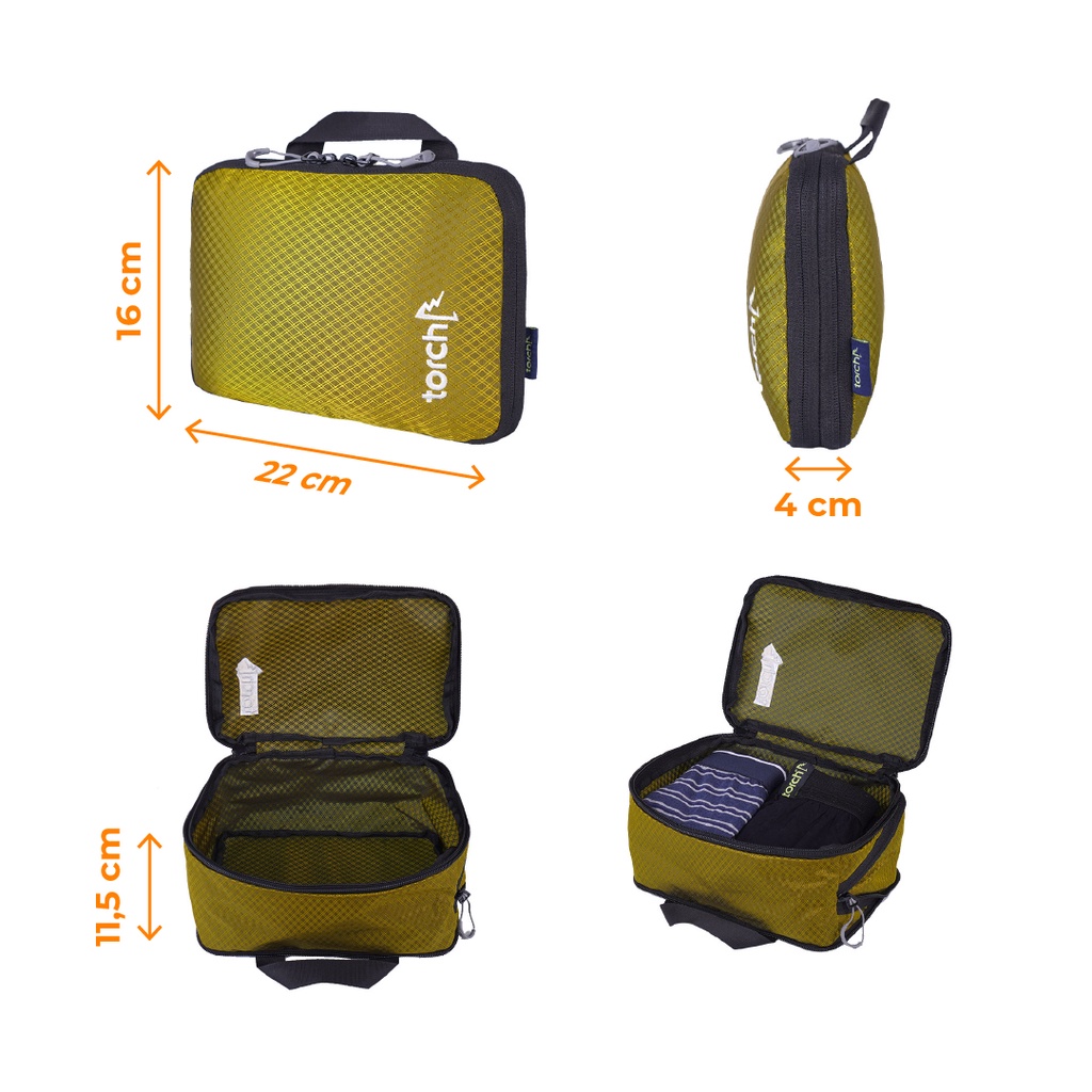 TORCH Depok Packing System / Toiletries / Underwear Pack / Charger Pack - Sanbuk