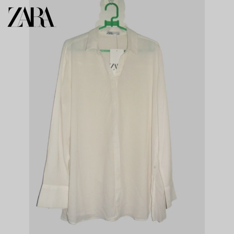 Original ZARA Blouse Atasan Wanita Kekinian