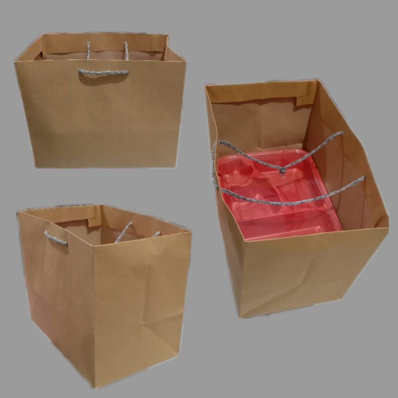 

tas kertas atau paper bag bento polos