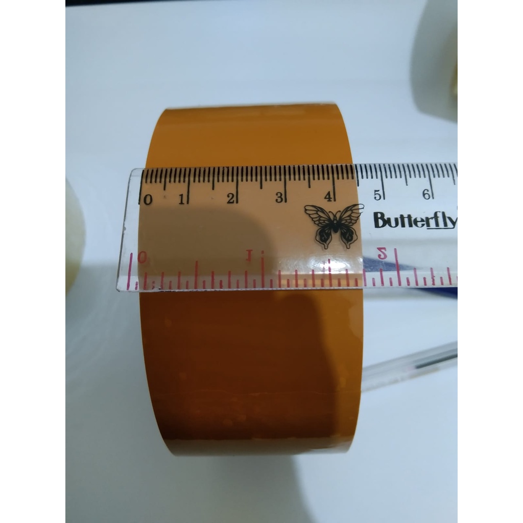 

1 pcs lakkban bening dan coklat tajima blue core